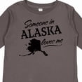thumbnail image 4 of Inktastic Someone in Alaska Loves Me Boys or Girls Long Sleeve Toddler T-Shirt, 4 of 5