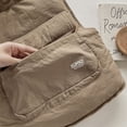 thumbnail image 6 of CSCHome Kids Toddler Fall Winter Puffer Vest Hooded Jacket for Boys Girls 2-12Y Zipper Solid Color Warm down Cotton Waistcoat Outwea Winter Hooded Sleeveless Coats, 6 of 9