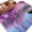 DeepPink, variant on Area Rug for Living Room, Spring Flowers Non-Slip Indoor Large Carpet for Bedroom/Dining Room, Purple Vine Lake Boat Grass Vintage Oil Painting Washable Low-Profile Floor Runner Rugs - 5 x 7 Ft