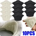 thumbnail image 2 of Plantillas de parche para zapatos deportivos, almohadilla para el talón, tamaño ajustable, antidesgaste, almohadilla para los pies, plantilla de inserción, Protector de talón, pegatina trasera, 10 uni, 2 of 4