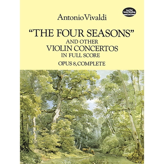 Pre-Owned The Four Seasons and Other Violin Concertos in Full Score: Opus 8, Complete (Paperback) 048628638X 9780486286389