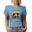 Baby Blue, variant on Enjoy the Summer, California Super Surfer, Surfing Lover or Enthusiast, Heather Grey T-Shirt, Small