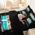 thumbnail image 5 of Catabedysis Blue Modern Camper 7-Piece Twin Bedding,Cute Galaxy Starry Night Bedding Comforter Set For Boys,Multicolor,Black Reversible, 5 of 7