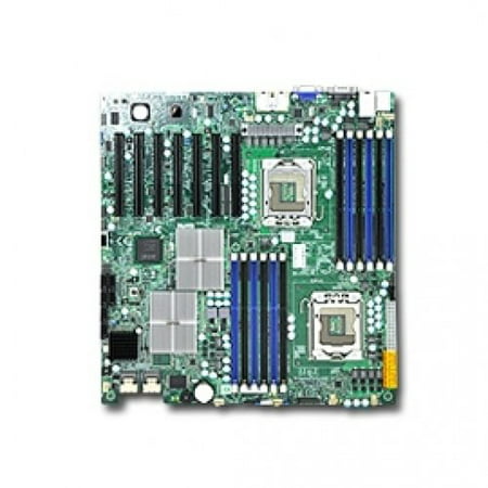 Supermicro X8dth-6f Server Motherboard - Intel 5520 Chipset - Socket B Lga-1366 - Retail Pack - Extended Atx - 2 X Processor Support - 96 Gb Ddr3 Sdram Maximum Ram - Ddr3-1333/pc3-10600, (Best Processor For Server Pc)