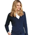 thumbnail image 1 of Brook Taverner Womens Augusta V Neck Cardigan, 1 of 1