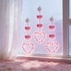 thumbnail image 4 of Cortina de luz de plástico P, 3 unidades, luz LED de día, con ventosa, para propuesta de fiesta, decoración, boda, habitación, decoración colgante, 520 decoraciones para San Valentín, decoración de ot, 4 of 5