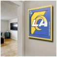 thumbnail image 3 of Rams 12'' x 12'' 3D Logo Wall Art, 3 of 4