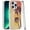 Coconut Palm, variant on For iPhone 13 Pro Max [Magnetic Circle] Double Layer Design IMD TPU Case - Smiley Faces