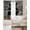 Brown, variant on Farmhouse Wooden Grain Blackout Curtains for Bedroom 45 Inch Length 2 Panels Set, Vintage Country Cow Pig Chicken Grey Thermal Energy Saving Window Treatment Curtains Blackout Drapes 52"x45"