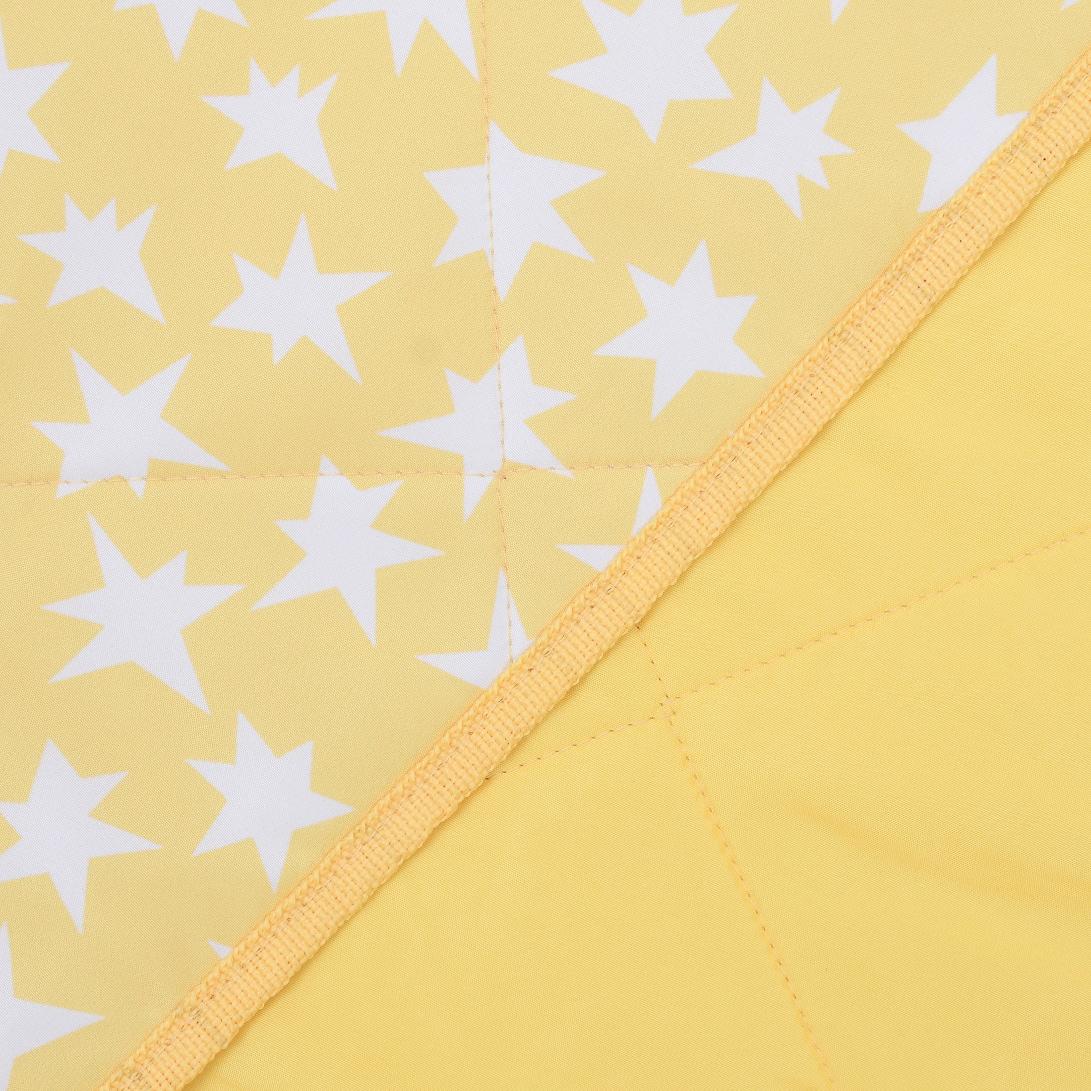 Mainstays Beach Blanket, Sand and Water Resistant, Blue Star, 79" x 59"