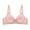 Pink, variant on qolati Everyday Bras for Women Cute Polka Dots Print Wireless Push Up Sports Bras Adjustable Straps Seamless Comfortable No Underwire Bralette T-Shirt Bra