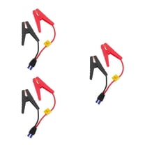 3pcs Connector Emergency Jumper Cable Alligator Clamp Booster Battery Clips for Universal Car Jump Starter
