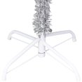 thumbnail image 3 of vidaXL Artificial Pre-lit Christmas Tree with Ball Set Silver 240 cm PET, 3 of 5