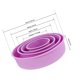 thumbnail image 2 of unbranded 4Ud De Silicona Morado Para Pasteles Reutilizable Con Superficie Antiadherente, 2 of 6