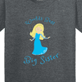 thumbnail image 4 of Inktastic World's Best Big Sister Youth T-Shirt, 4 of 5