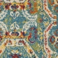 thumbnail image 4 of Nourison Allur Floral Jewel Indoor Area Rug Turquoise Multicolor 9' x 12', 4 of 9