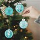 thumbnail image 4 of Juego de 9 Bolas Navideñas Irrompibles para Árbol de Navidad | Decoraciones Colgantes de Plástico En Rojo, Amarillo, Azul, Rosa, Blanco y Verde | Artículos Duraderos para Fiestas Navideñas | Decoraci, 4 of 6