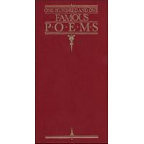 Pre-Owned One Hundred and One Famous Poems (Unknown) 0809288311 9780809288311