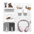 thumbnail image 1 of Kit combinado de tableros perforados SHGJ&SOFT con 4 tableros perforados y 18 conectores, 1 of 7