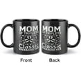 thumbnail image 2 of Triplets Mom Gift, Triplet Mom Mug, Mom Of Triplets Classic Overachiver, Mom Of Three, Triplet Mothe Ceramic Coffee Cup Birthday Gifts For Men Women 11Oz Black, 2 of 5