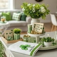 thumbnail image 3 of St Patricks Day Kitchen Towels Set of 2,Green Shamrock Clover Dish Hand Towels Seasonal Holiday St Patty''s Day Decorations, 3 of 6