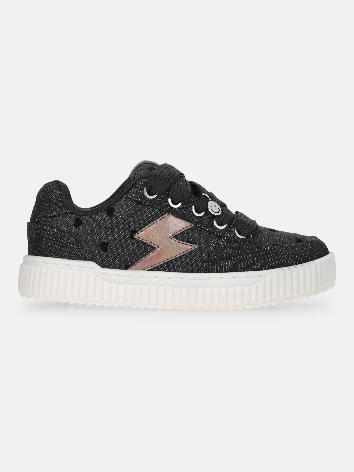 Justice Little and Big Girls Skate Court Sneakers