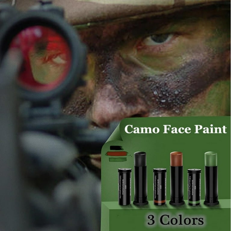 How to Camouflage your Face Paint 