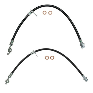 TRQ Front Brake Hose Set BLA63830 Fits Select 1997-2004 Toyota Avalon , 2001-2003 Lexus RX300 , 1999-2003 Toyota Solara