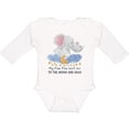 thumbnail image 3 of Inktastic My Paw Paw Loves me to the Moon and Back Elephant Family Boys or Girls Long Sleeve Baby Bodysuit, 3 of 5