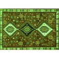 thumbnail image 1 of Ahgly Company Indoor Rectangle Persian Green Traditional Area Rugs, 7' x 9', 1 of 1