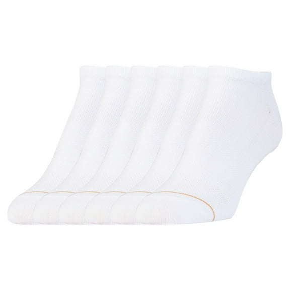 All Pro Aquafx Women Sport No Show Socks 4-10 6 3 Pack White