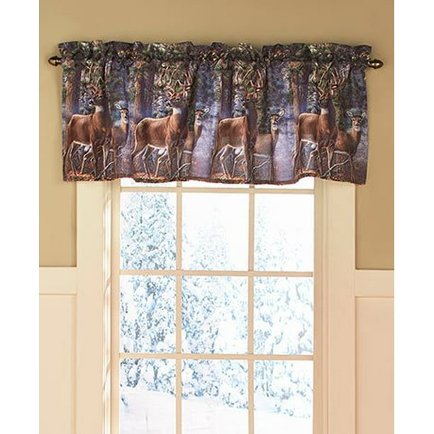 Cold Snap Deer Bathroom Collection (Window Valance)