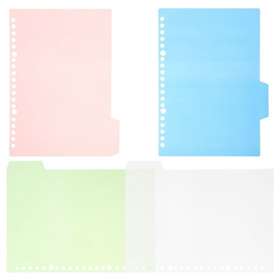 FOMIYES Flagging Notebook Page Dividers 10 Sets
