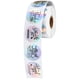 thumbnail image 2 of Injueey 600 unidades/rollo de papel adhesivo de un solo para fiesta de boda, bolsa de regalo, bolsa de recuerdo, etiqueta redonda autoadhesiva, Decoración del hogar Injueey BFH000084-01, 2 of 6