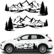 thumbnail image 1 of Pegatinas grandes para coche, calcomanías de montaña para hombre y mujer, pegatinas laterales de vinilo con gráficos de árboles para la puerta de la carrocería, calcomanías grandes para coche., 1 of 5