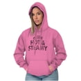 thumbnail image 3 of I Take My Coffee Hot and Steamy Hoodie Sweatshirt Women Brisco Brands L, 3 of 4
