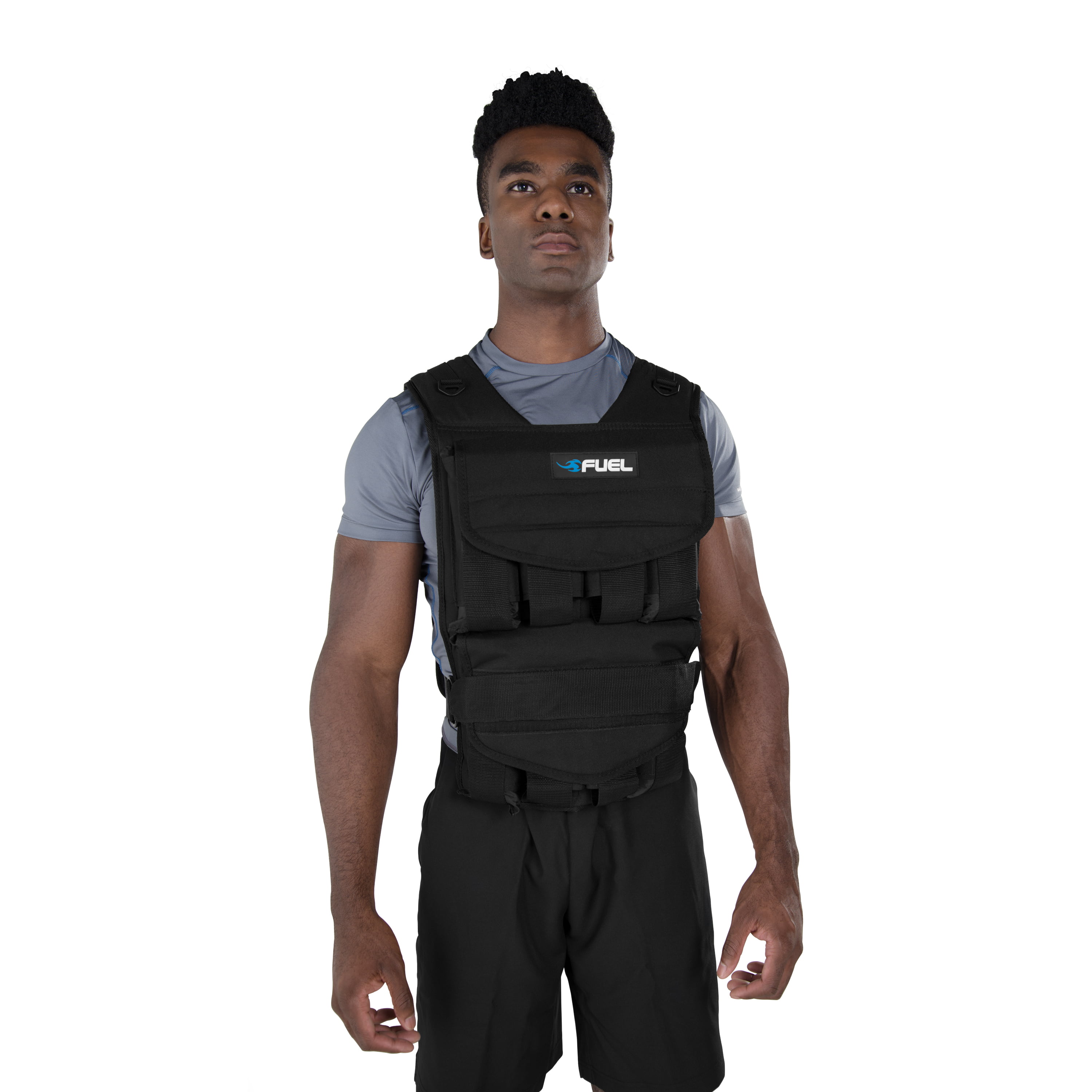 weight included Swift360 40lbs BLACK Weighted vest no shoulder pad 
