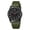 B-GreenBlack, variant on Women's Quartz Watch Elegant Large Dial with 12/24-Hour Display Soft Silicone Strap Women Waterproof Watches Gift for Woman