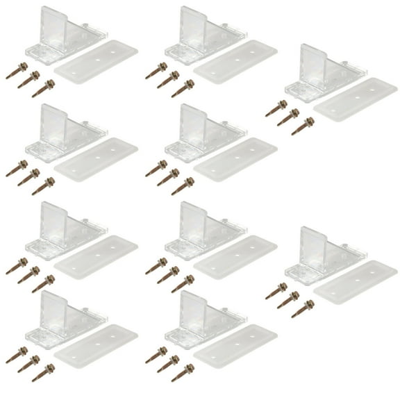 Gutter Guard Snow Protectors With Perfects Seal Technology&Easy Installation Screws Prevents Snow Slides on Metal Roofs