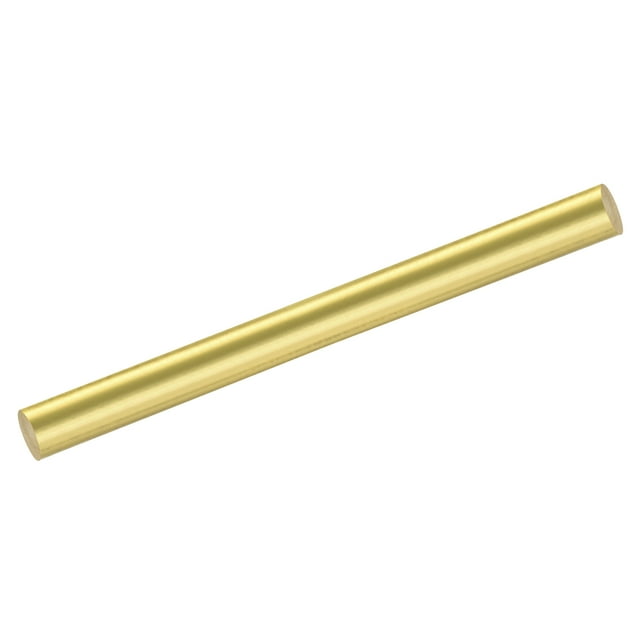 1pcs Brass Rods 7/8" x 12" Brass Solid Round Stock Lathe Bar for Knife Handle Pin DIY Craft(22mm In Diameter)