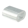 thumbnail image 3 of Mangas de aluminio en forma ovalada para cable de 1.2 mm (0.047") con clips de crimpado, 100 piezas, 3 of 5