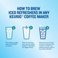 thumbnail image 4 of 2 Pack | The Original Donut Shop Iced Refreshers, Berry Chill, Brew Over Ice Single Serve Keurig K-Cup Pods, 60 Count (6 Packs Of 10) & 3x 16oz Plastic Cup with Strawless Sip-Lid, 4 of 5