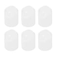 thumbnail image 1 of Uxcell 6Pcs Reemplazo de Tapas de Disco Blancas 24/410 Tapas de Disco de Plástico 1.1x1.1x0.9 Pulgadas para Botellas de Champú, 1 of 6