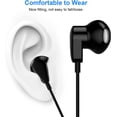 thumbnail image 4 of MHSIOAP-USB C Headphone for iPhone 16 Pro Max 16e 15 Plus for Samsung S25 S24 S23 FE S22 S21 A16 A53 A54 Galaxy Z Flip 6 Type C Earphone with Mic Control Noise Cancel Wired Earbuds for iPad 10 11 Pix, 4 of 4