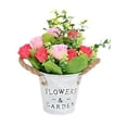 thumbnail image 2 of Simulation Flower Mini Ornaments Plastic Flower Table Floor Flower Potted Plant, 2 of 10