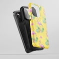 thumbnail image 5 of Flamingo For All iPhone Series Tough Phone Case Watercolor Tropical Yellow Pink, 5 of 7