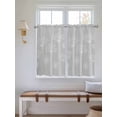 thumbnail image 2 of Grey Dandelion Bathroom Window Curtain, Spring Modern Minimalist Country Flower Light Filtering Coffee Kitchen Curtains, Bedroom Living Room Curtains 2 Panel 84"x54", 2 of 6