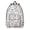 Dark-green, variant on Unique Boho Backpack for Ladies: Bohemian Style Rucksack with Front Pocket, Sturdy & Lightweight, Great Gift for School, College, Commuting, Work, Travel, Vacation & Daily Errands.