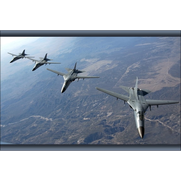 24"x36" Gallery Poster, F-111 Aardvark, nellis air force base