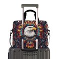 thumbnail image 2 of FORMRS 16" Laptop Bag Carrying Sleeve Case with Handle Travel Shoulder Briefcase, Brown Abstract Eagle, 2 of 8